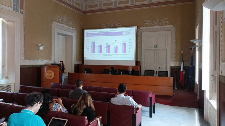 Prof.ssa Arminda Almeida, University of Coimbra durante la SIIV LECTURES moderata dalla prof.ssa Anna Granà, Università di Palermo.